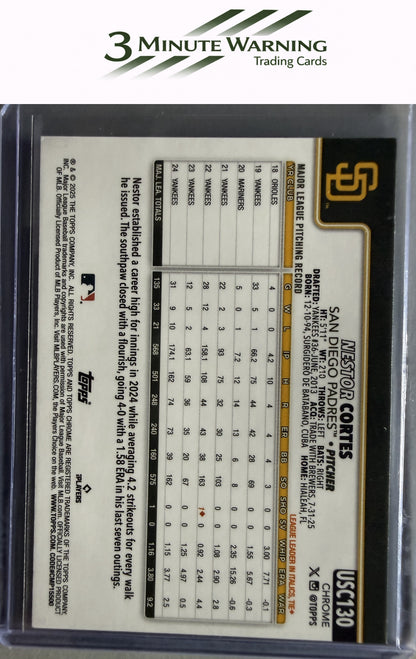 2025 Topps Chrome Update #USC130 Nestor Cortes