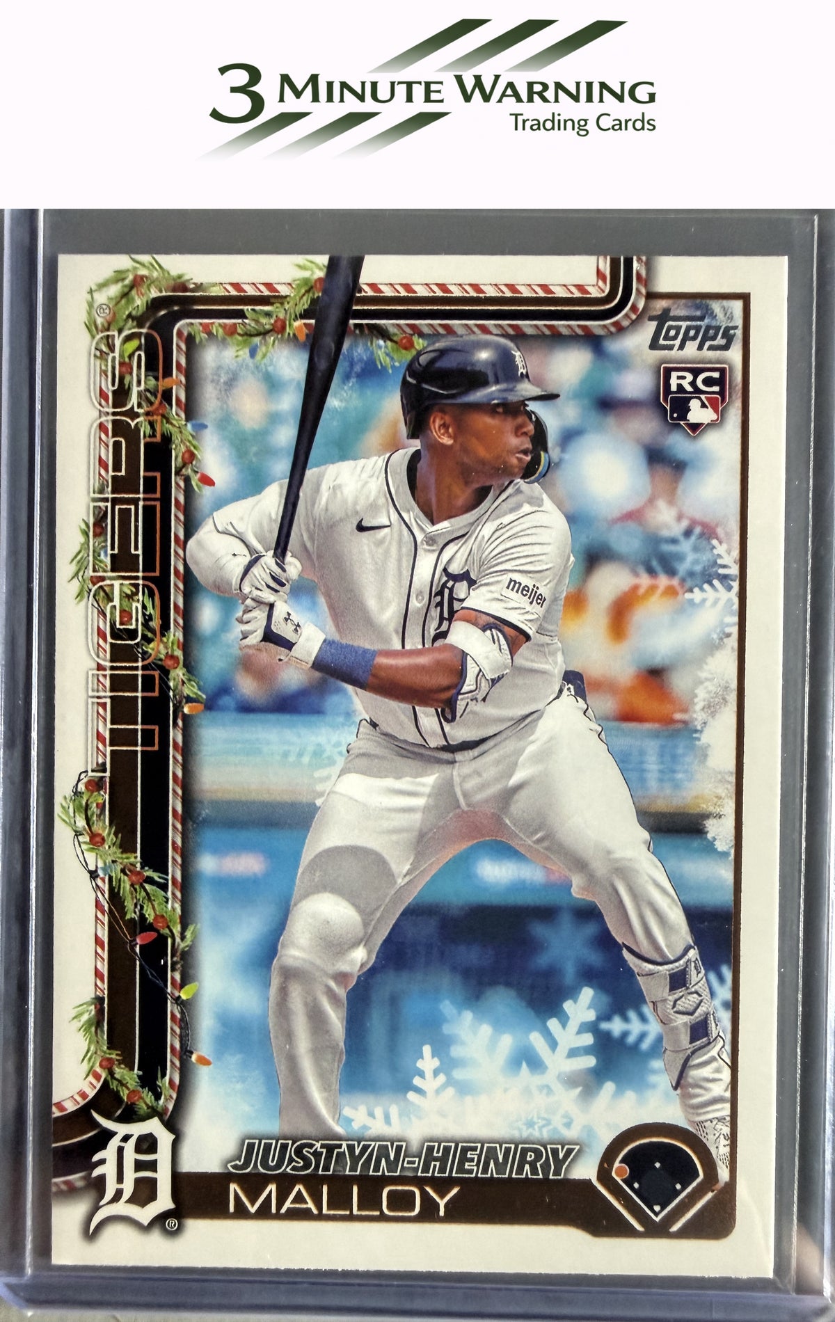 2025 Topps Holiday #H31 Justyn-Henry Malloy