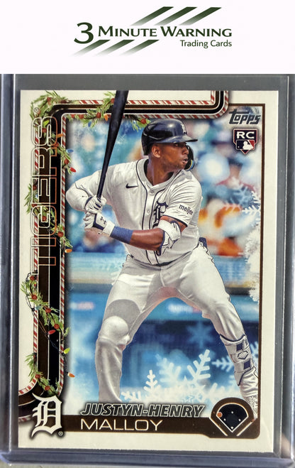 2025 Topps Holiday #H31 Justyn-Henry Malloy