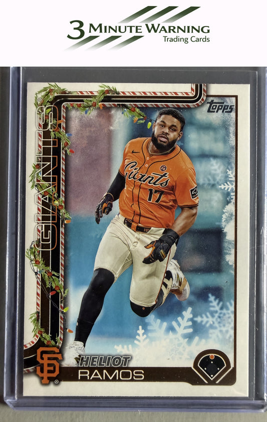 2025 Topps Holiday #H129 Heliot Ramos