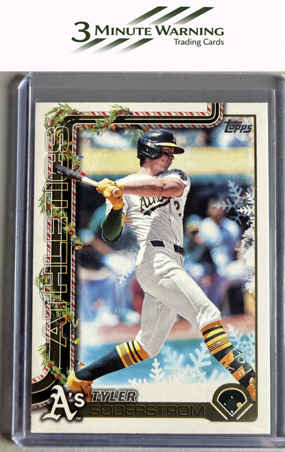 2025 Topps Holiday #H32 Tyler Soderstrom