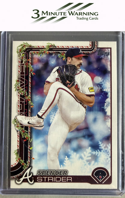 2025 Topps Holiday #H75 Spencer Strider