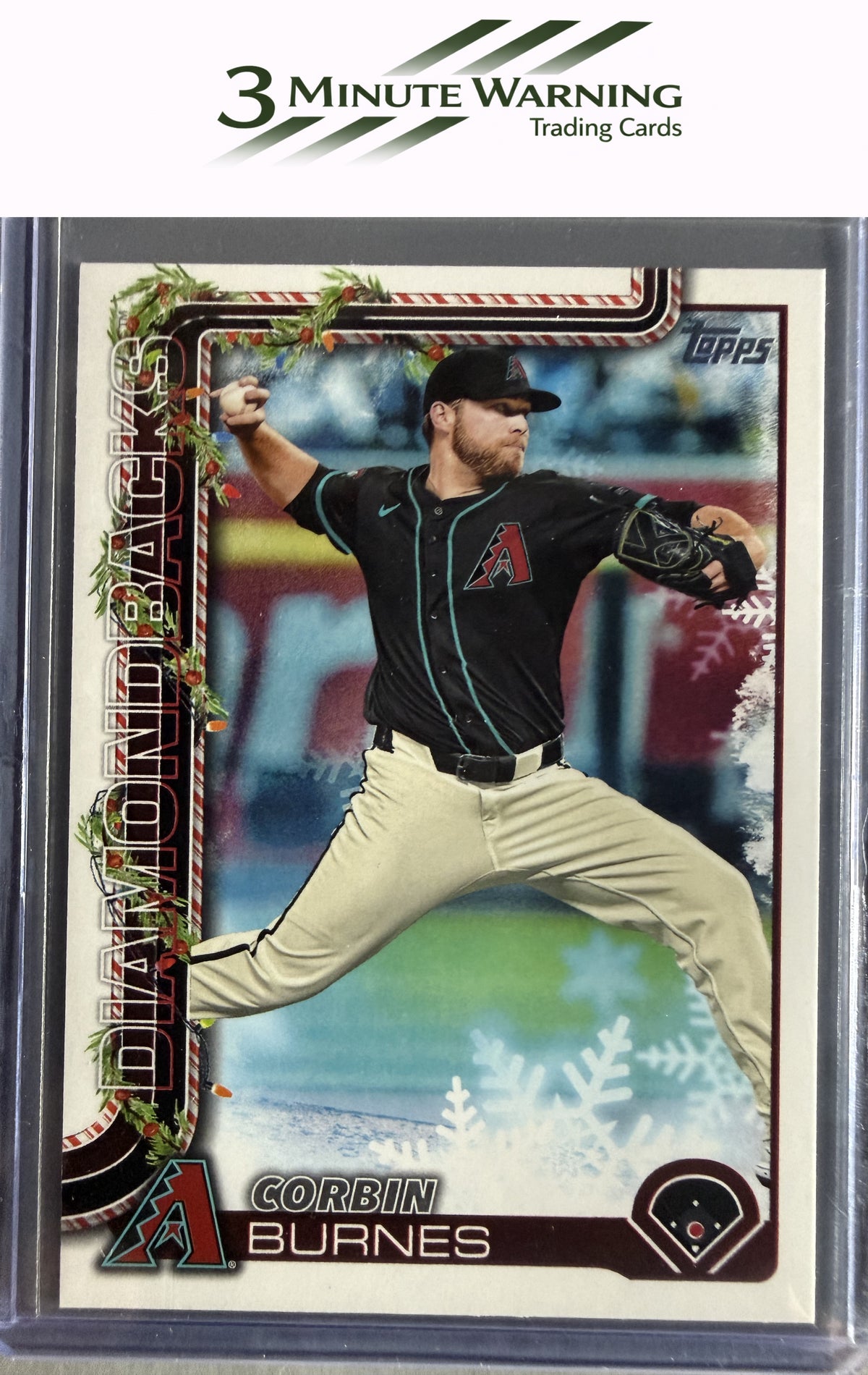 2025 Topps Holiday #H185 Corbin Burnes