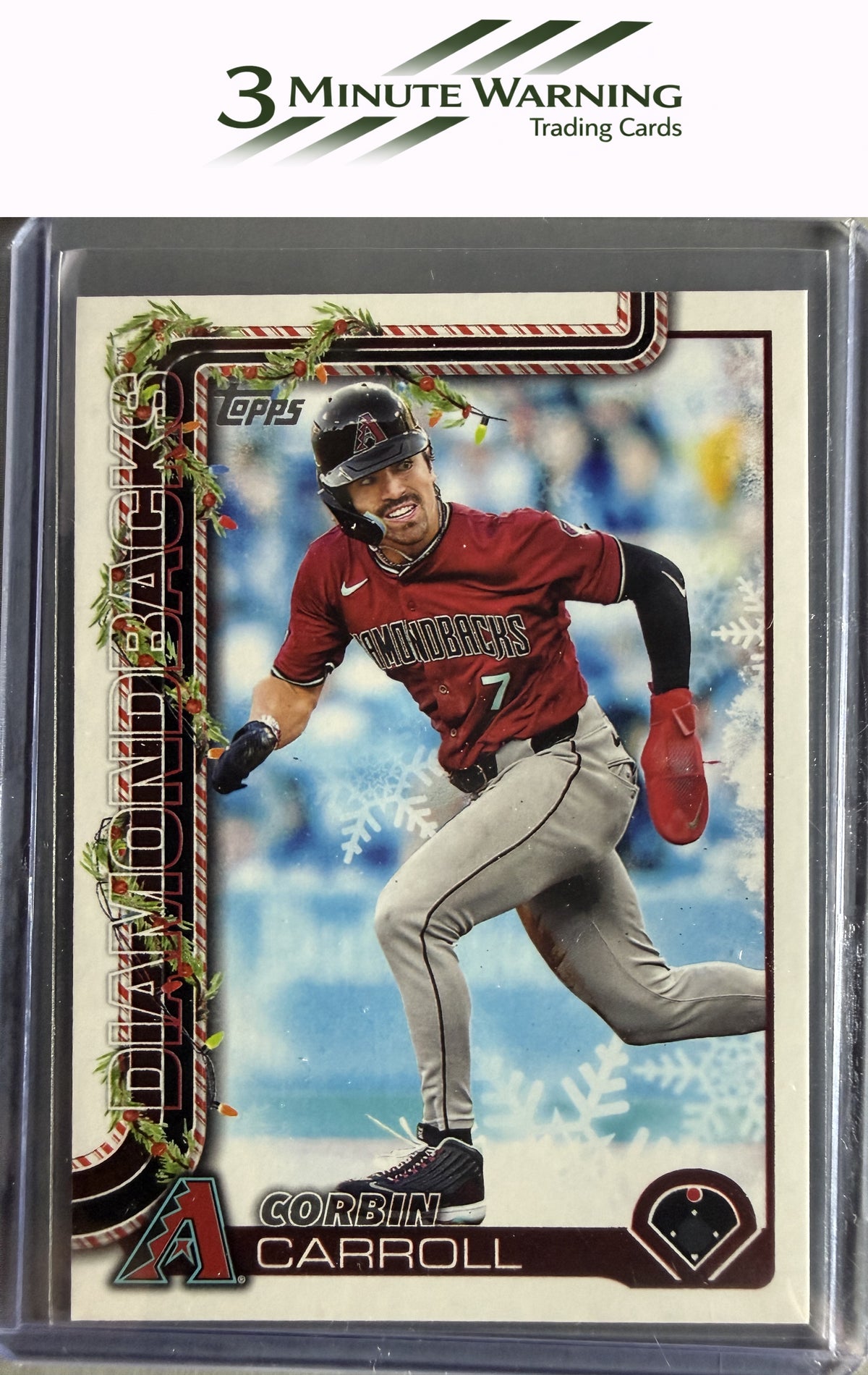 2025 Topps Holiday #H158 Corbin Carroll