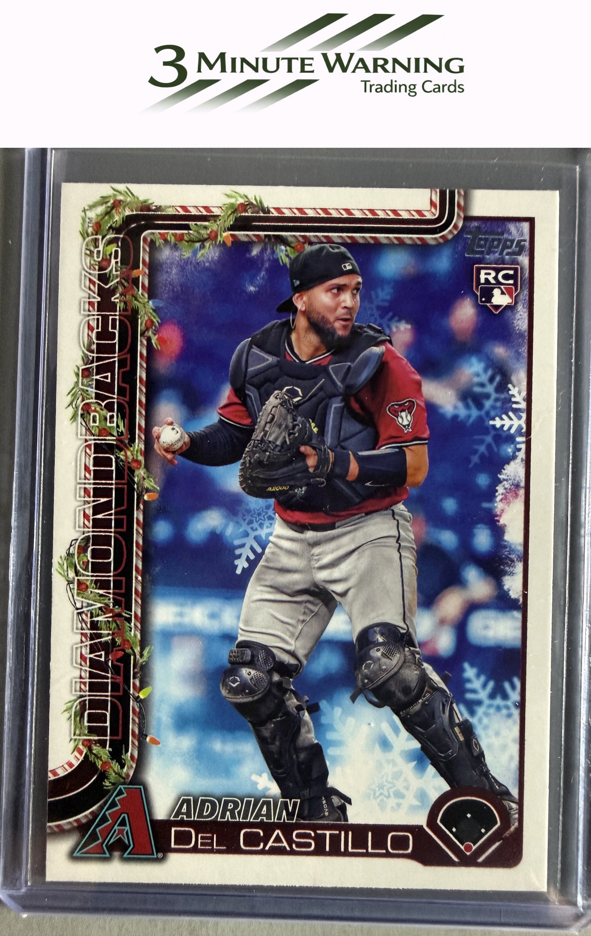2025 Topps Holiday #H181 Adrian Del Castillo