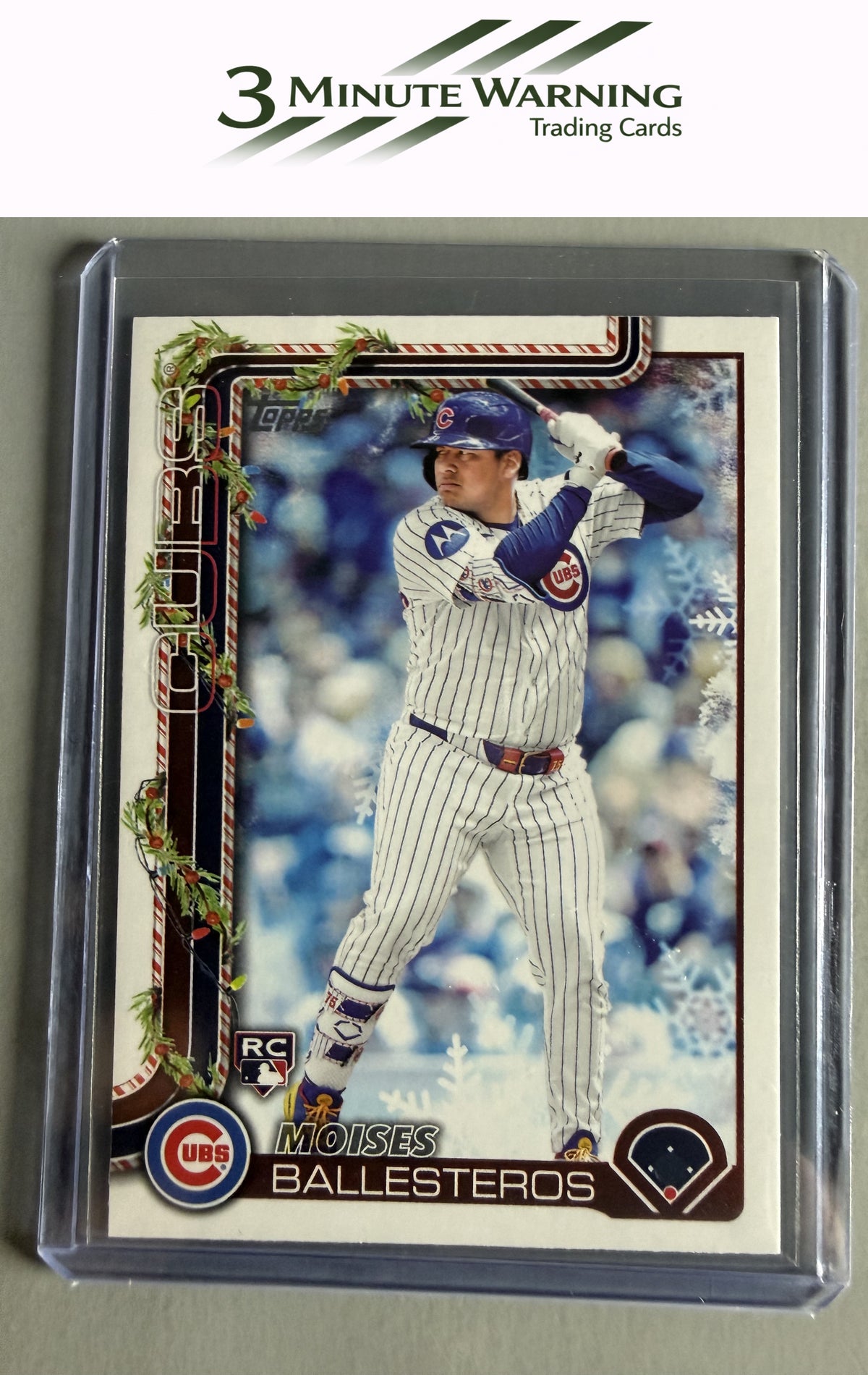 2025 Topps Holiday #H169 Moisés Ballesteros