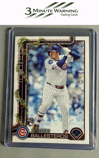 2025 Topps Holiday #H169 Moisés Ballesteros