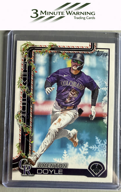 2025 Topps Holiday #H101b Brenton Doyle