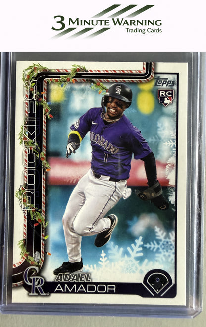 2025 Topps Holiday #H42 Adael Amador
