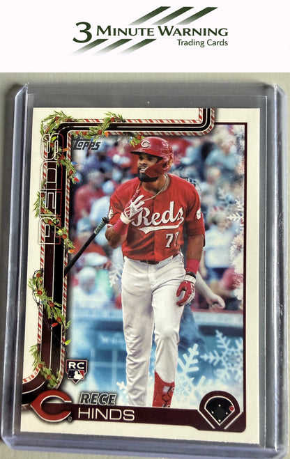 2025 Topps Holiday #H168 Rece Hinds