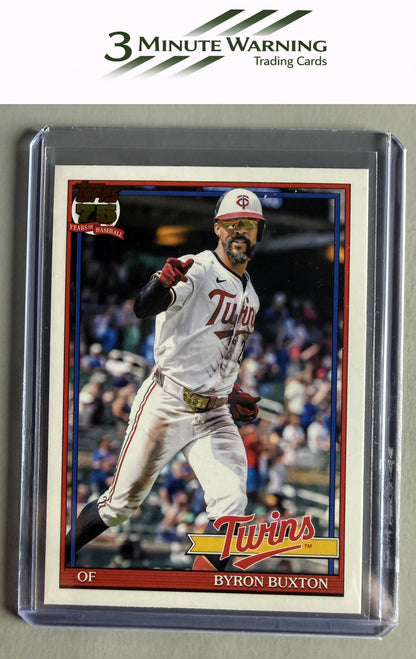 2026 Topps #T91-92 Byron Buxton 1991 Topps Baseball 35th Anniversary
