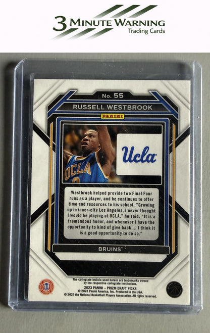 2023 Panini Prizm Draft Picks #55 Russell Westbrook