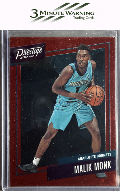 2017-18 Panini Prestige #11 Malik Monk Micro Etch Rookies Red