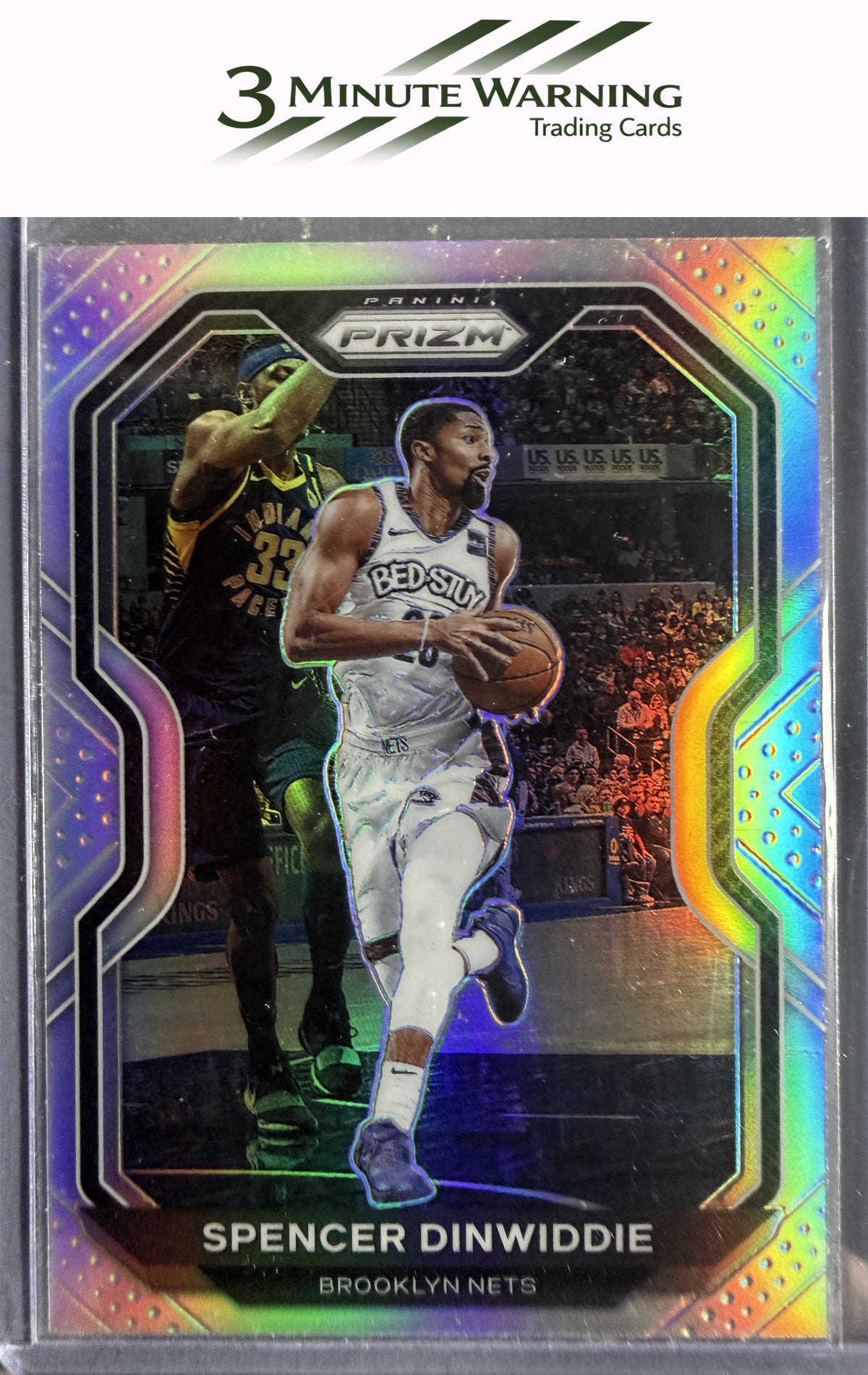 2020-21 Panini Prizm #12 Spencer Dinwiddie Silver Prizm