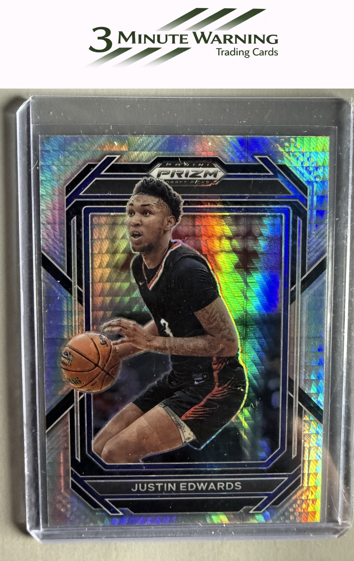 2023 Panini Prizm Draft Picks #26 Justin Edwards Hyper