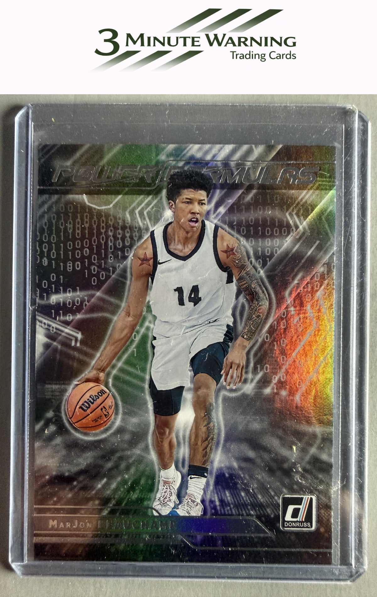 2022 Panini Chronicles Draft Picks #PF-MBE MarJon Beauchamp Power Formulas