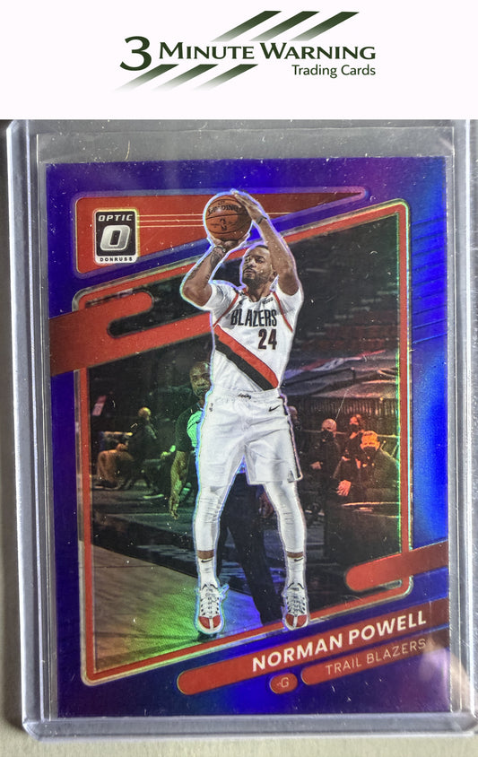 2021-22 Donruss Optic #121 Norman Powell Purple
