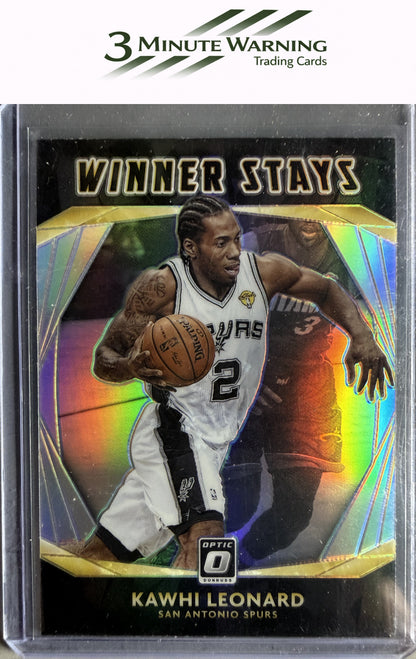 2020-21 Donruss Optic #6 Kawhi Leonard Winner Stays