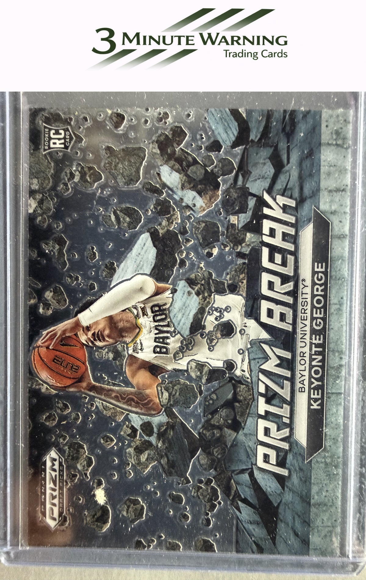 2023 Panini Prizm Draft Picks #13 Keyonte George Prizm Break