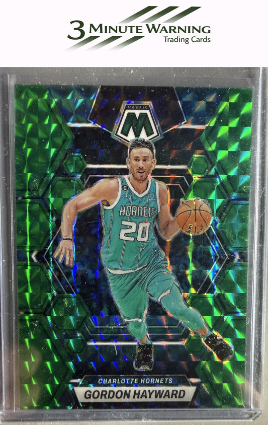 2022-23 Panini Mosaic #127 Gordon Hayward Green