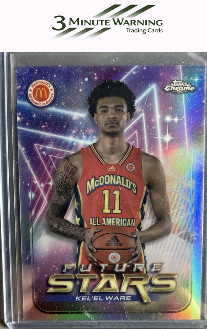 2022 Topps Chrome McDonald's All American #FS-7 Kel'el Ware Future Stars