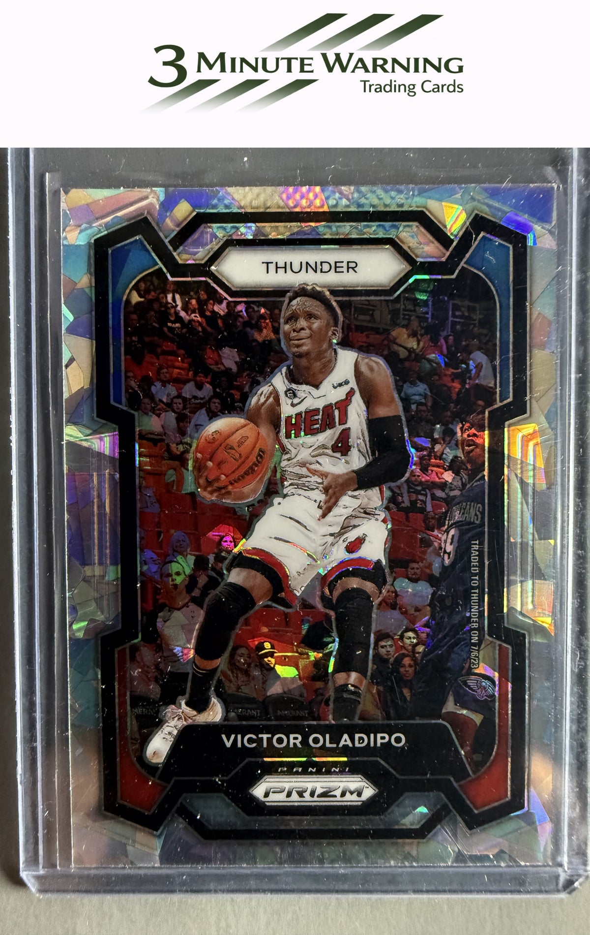 2023-24 Panini Prizm #246 Victor Oladipo Prizm Ice