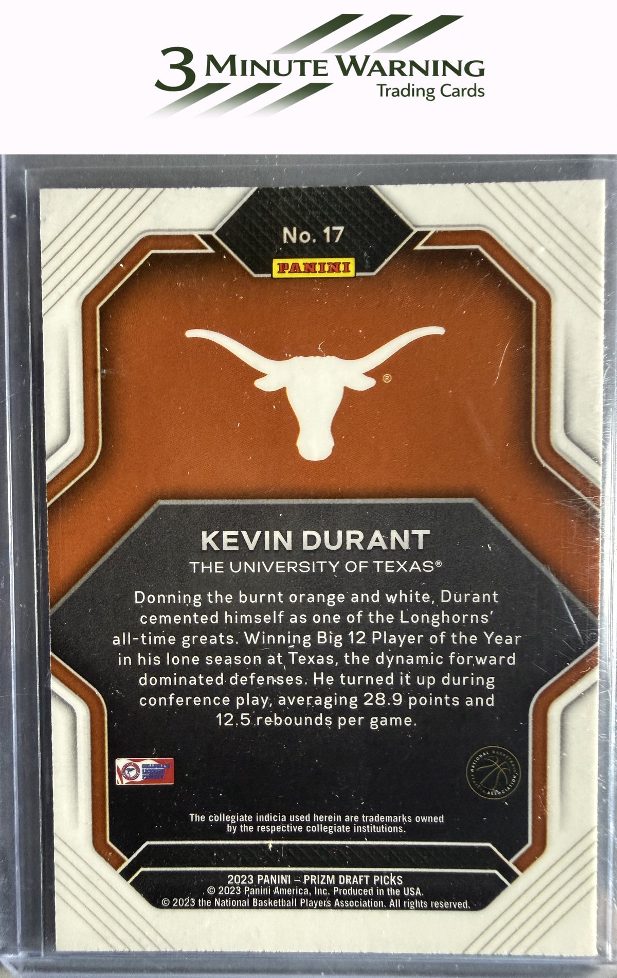 2023 Panini Prizm Draft Picks #17 Kevin Durant Fireworks