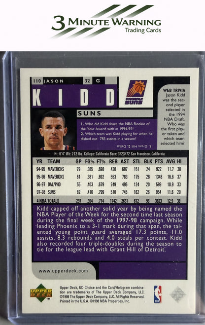 1998-99 UD Choice #110 Jason Kidd