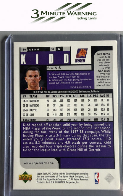 1998-99 UD Choice Preview #110 Jason Kidd