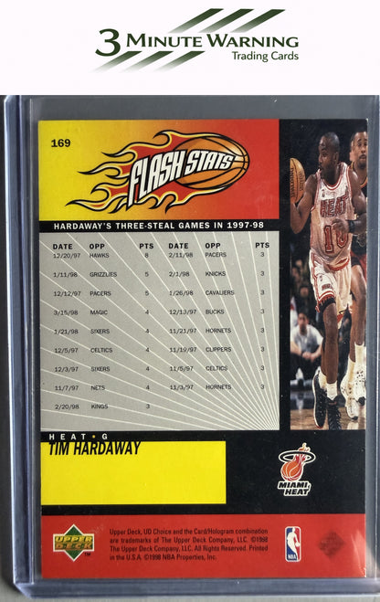1998-99 UD Choice #169 Tim Hardaway