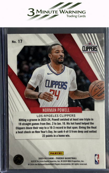 2023-24 Panini Phoenix #17 Norman Powell
