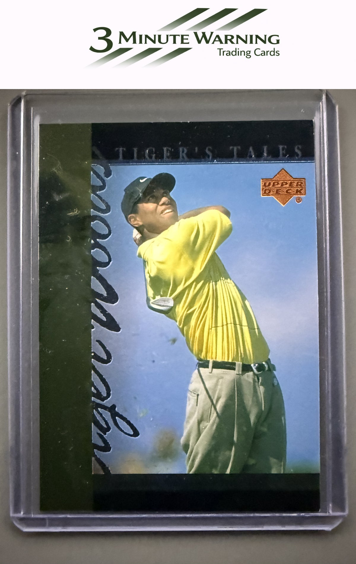 2001 Upper Deck #TT16 Tiger Woods Tiger's Tales