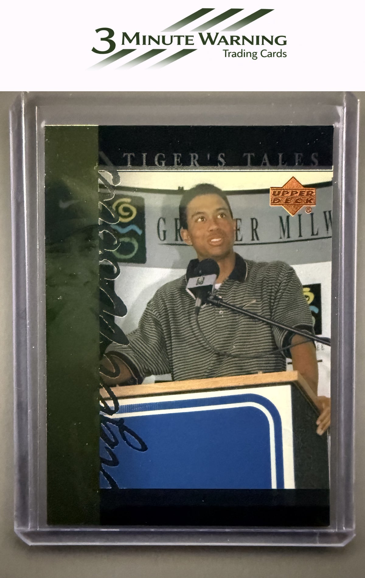 2001 Upper Deck #TT12 Tiger Woods Tiger's Tales