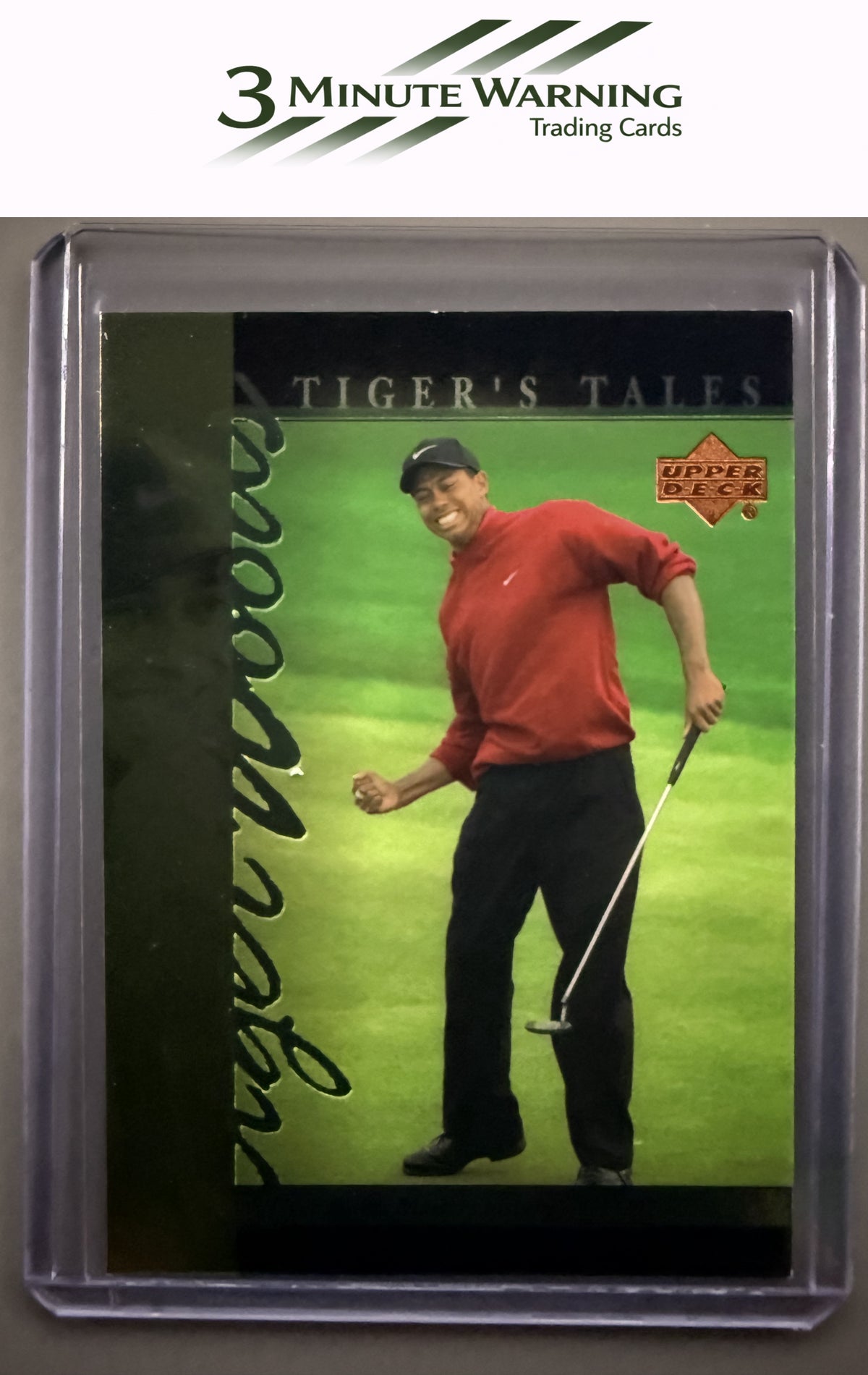 2001 Upper Deck #TT15 Tiger Woods Tiger's Tales