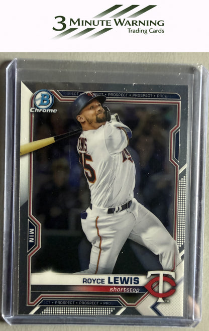 2021 Bowman #BCP-63 Royce Lewis Chrome Prospects