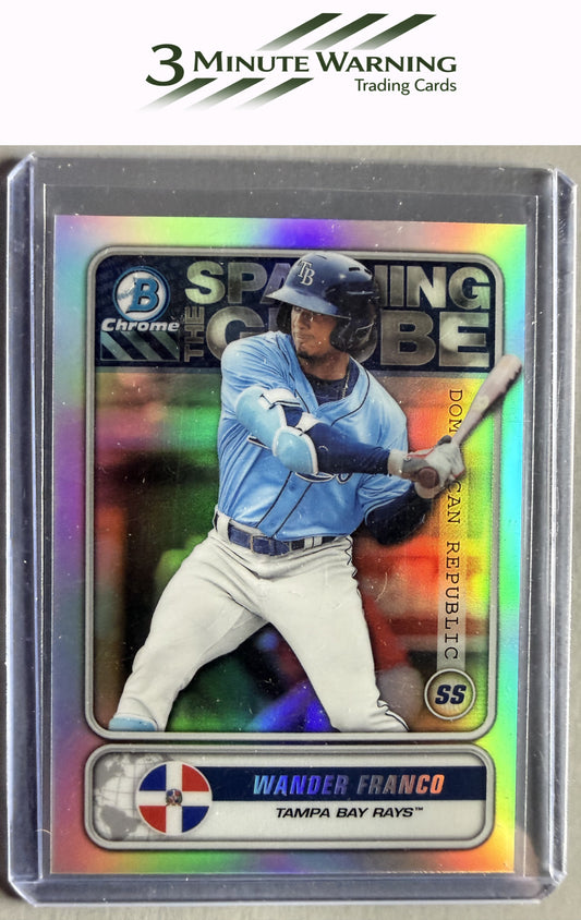 2020 Bowman #STG-WF Wander Franco Chrome Spanning the Globe