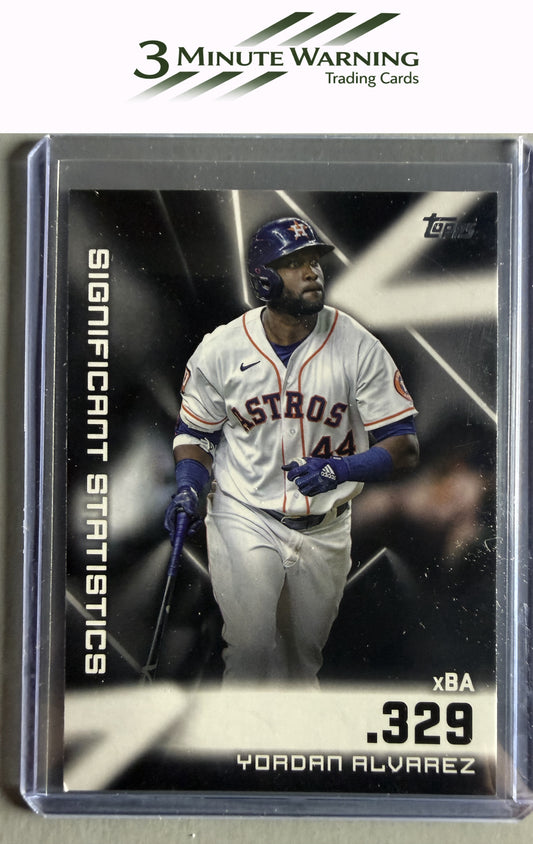 2023 Topps #SS-3 Yordan Alvarez Significant Statistics