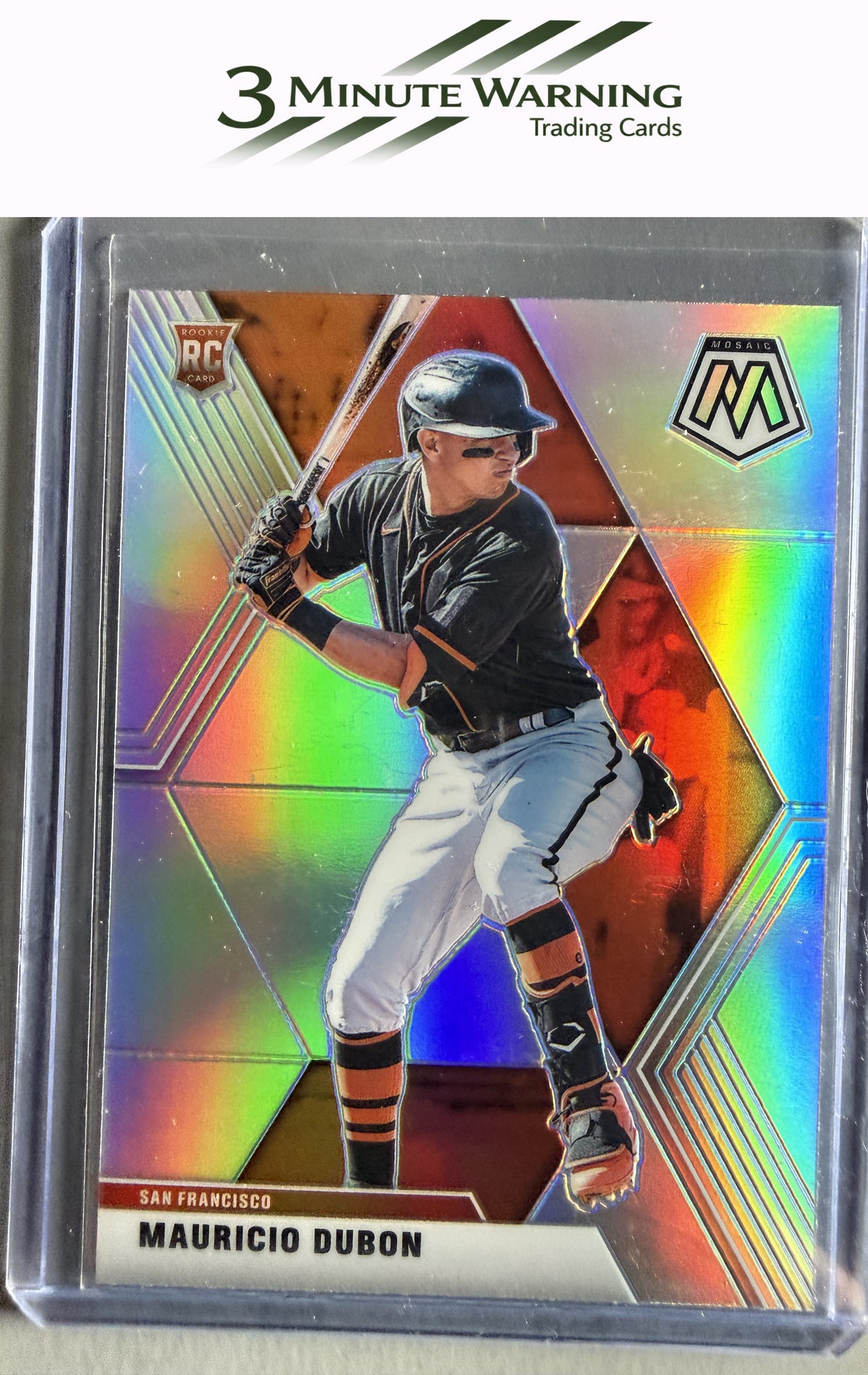 2020 Panini Chronicles #18 Mauricio Dubon Mosaic Prizm Silver