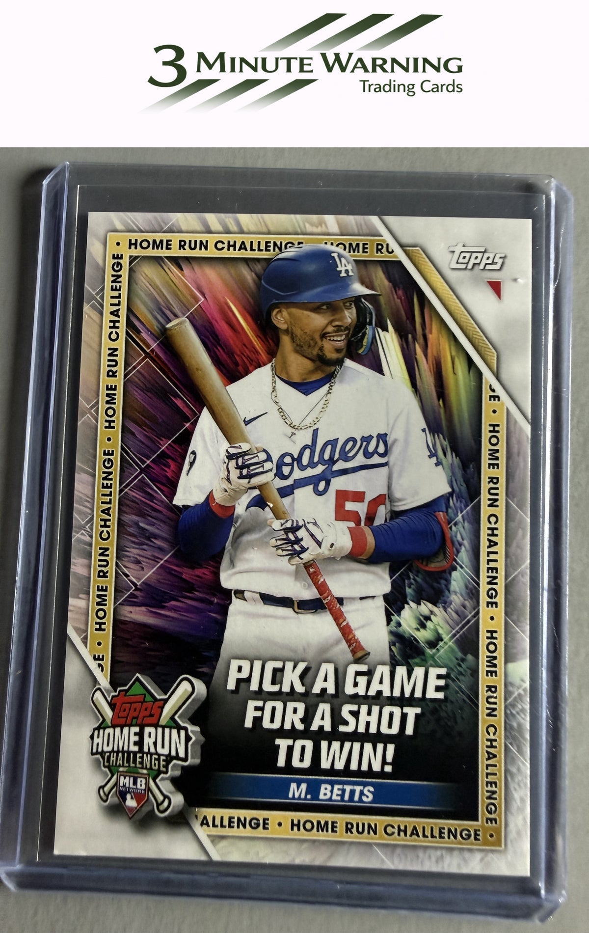 2023 Topps #HRC-8 Mookie Betts Home Run Challenge (Series Two)