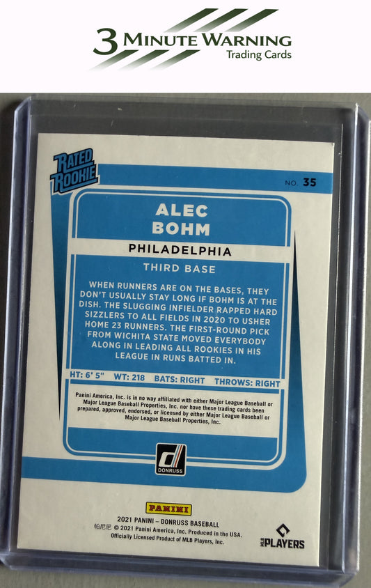 2021 Donruss #35 Alec Bohm