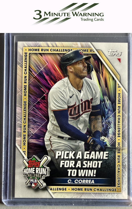 2023 Topps #HRC-26 Carlos Correa Home Run Challenge (Series Two)