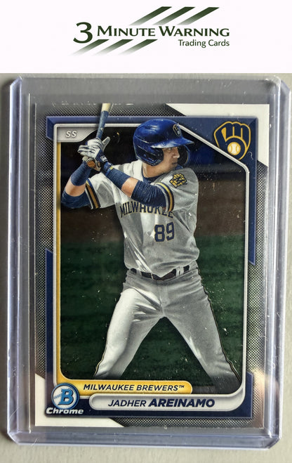 2024 Bowman #BCP-2 Jadher Areinamo Chrome Prospects
