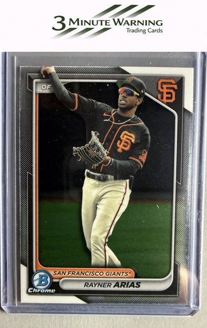2024 Bowman #BCP-127 Rayner Arias Chrome Prospects