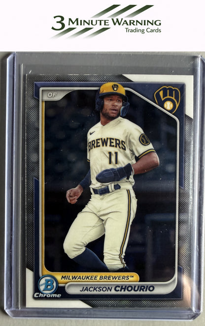 2024 Bowman #BCP-140 Jackson Chourio Chrome Prospects
