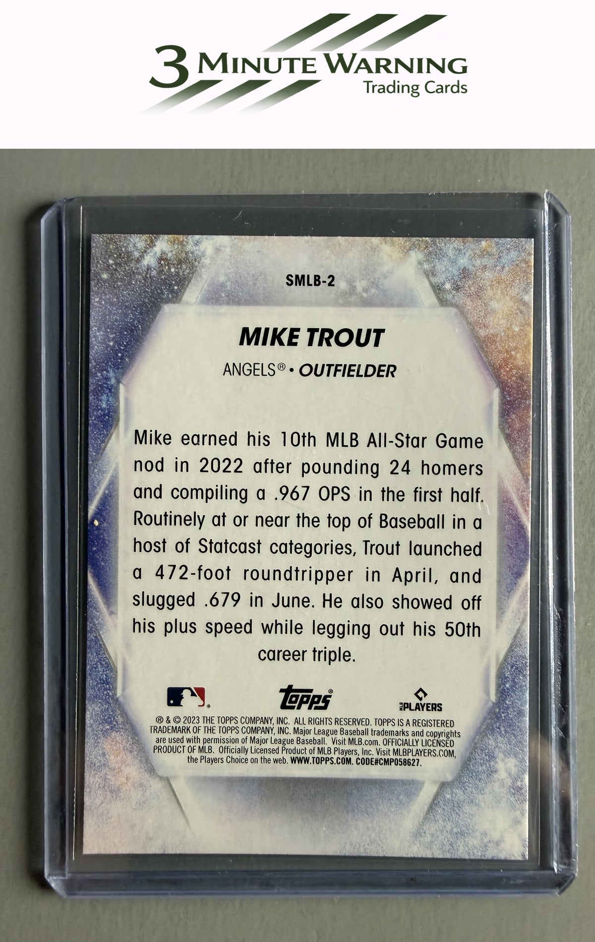 2023 Topps #SMLB-2 Mike Trout Stars of MLB