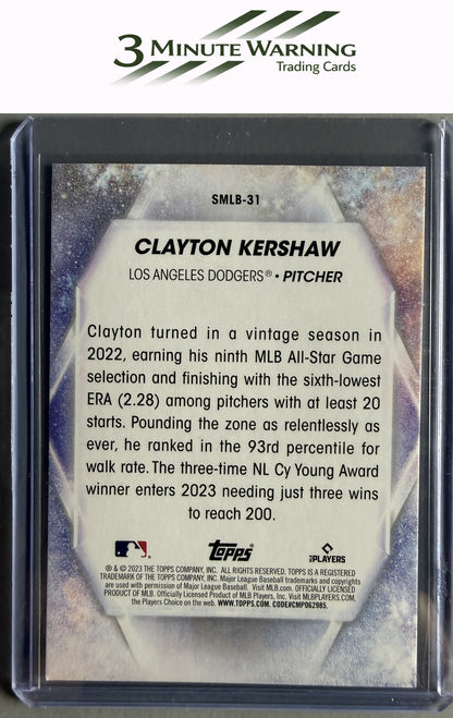 2023 Topps #SMLB-31 Clayton Kershaw Stars of MLB