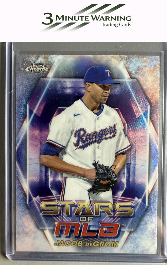 2023 Topps #SMLBC-49 Jacob deGrom Stars of MLB Chrome