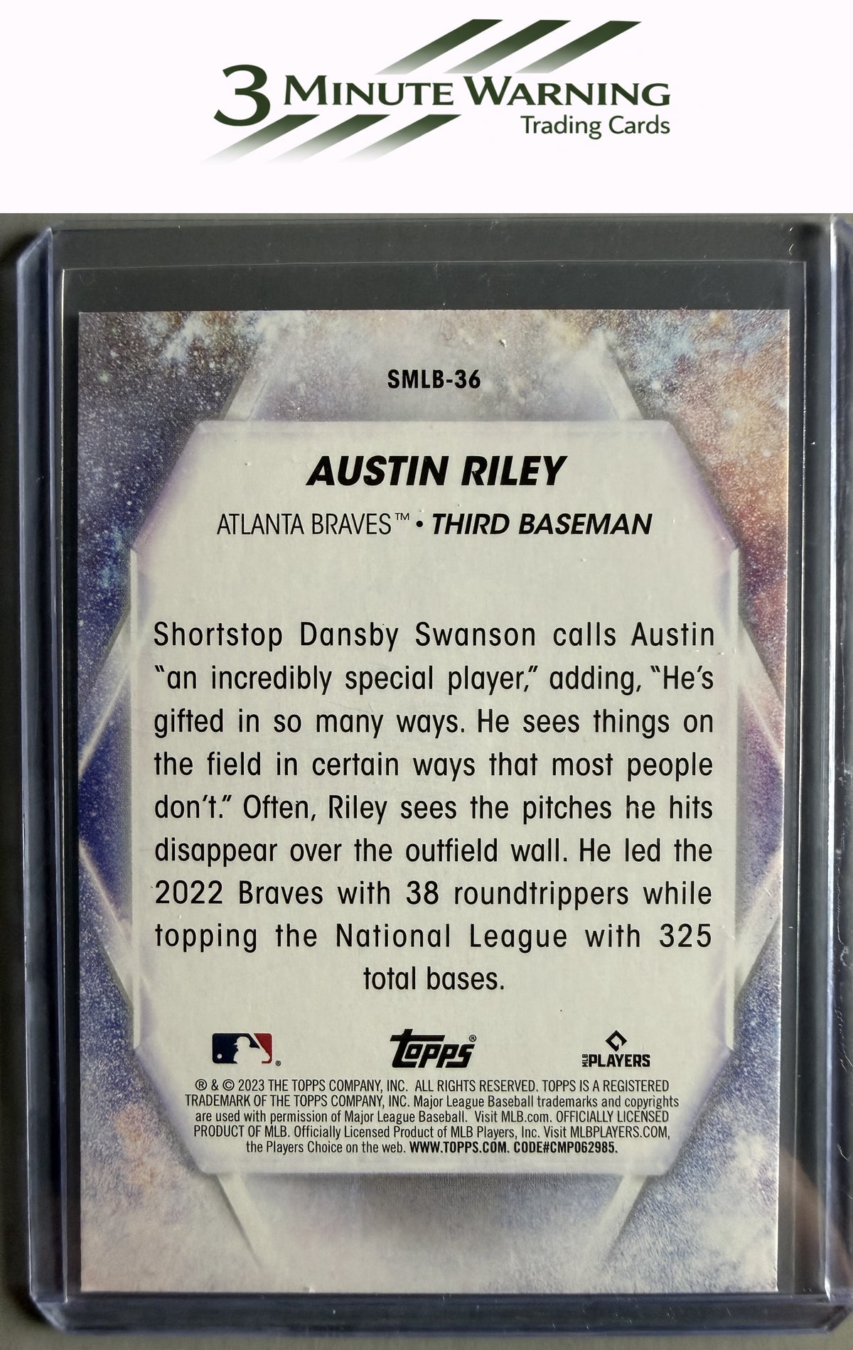 2023 Topps #SMLB-36 Austin Riley Stars of MLB