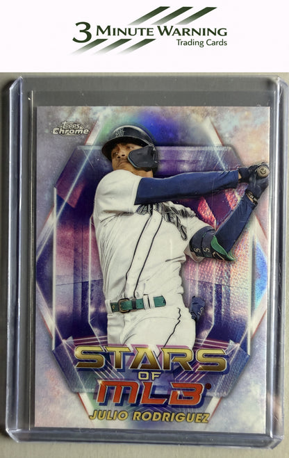 2023 Topps #SMLBC-16 Julio Rodriguez Stars of MLB Chrome