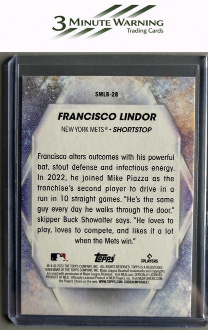2023 Topps #SMLB-28 Francisco Lindor Stars of MLB